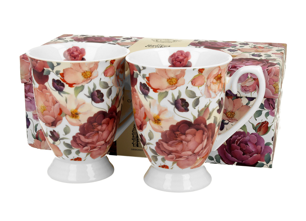 Komplet Kubki Royal Spring Roses White Sklep Kuchnioland Pl