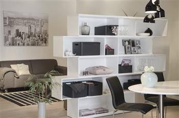 Koszyk CURVER Rattan bez Pokrywki Szary Pudełko romiar M