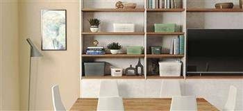 Kosz do Szafy Organizacji Pojemnik Szary Infinity 17l CURVER