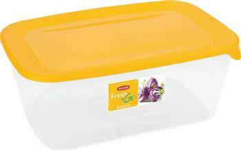 Pojemnik na żywność "FRESH&GO" prostokątny 3L