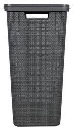 Kosz na bieliznę JUTE 58L szary