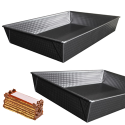 Klasyczna Blacha do Pieczenia Prostokątna do Ciast Blaszka non-stick 36 cm