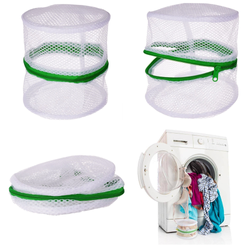 Siatka worek woreczek do prania ubrań bielizny biustonoszy 14x17 cm