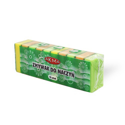 ZMYWAKI GĄBKI MYJKI DO MYCIA NACZYŃ 10 SZTUK AKMA