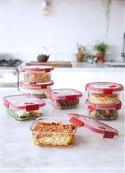 Pojemnik na Żywność Szklany Lunchbox Mikrofala 0,7l CURVER