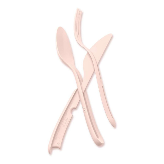Zestaw sztućców 3 elementy Klikk queen pink 4003659