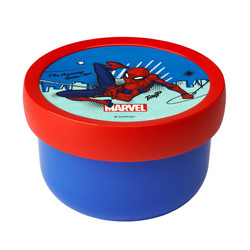 Pojemnik Pudełko z Widelcem na Owoce Żywność 300ml Fruit Box Spiderman