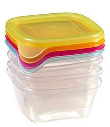 Pojemniki na Żywność 4 x 0,25l Zestaw CURVER