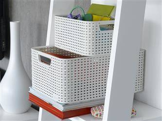 Kremowy Koszyk bez pokrywki Pudełko CURVER roz. L