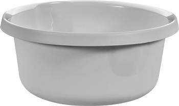 Miska Okrągła Kuchenna Plastikowa Jasno Szara 6l Uniwersalna Curver