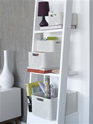 Koszyk bez Pokrywki Curver rozmiar S Pudełko Kremowy Rattan