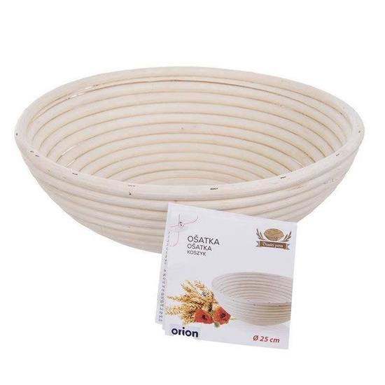 Koszyk RATTANOWY do wyrastania garowania chleba ciasta na chleb 1,5kg 25cm