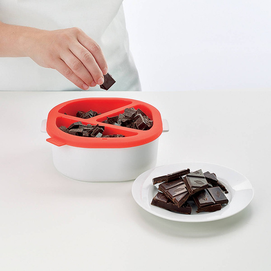 Zestaw NATIVE do czekoladowego fondue - 7 elem. / Lekue
