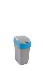 Kosz na Śmieci Odpady Pojemnik 10l CURVER Flip Bin Niebieski