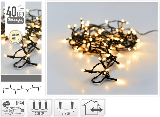 ŁAŃCUCH ŚWIETLNY LED40 3M