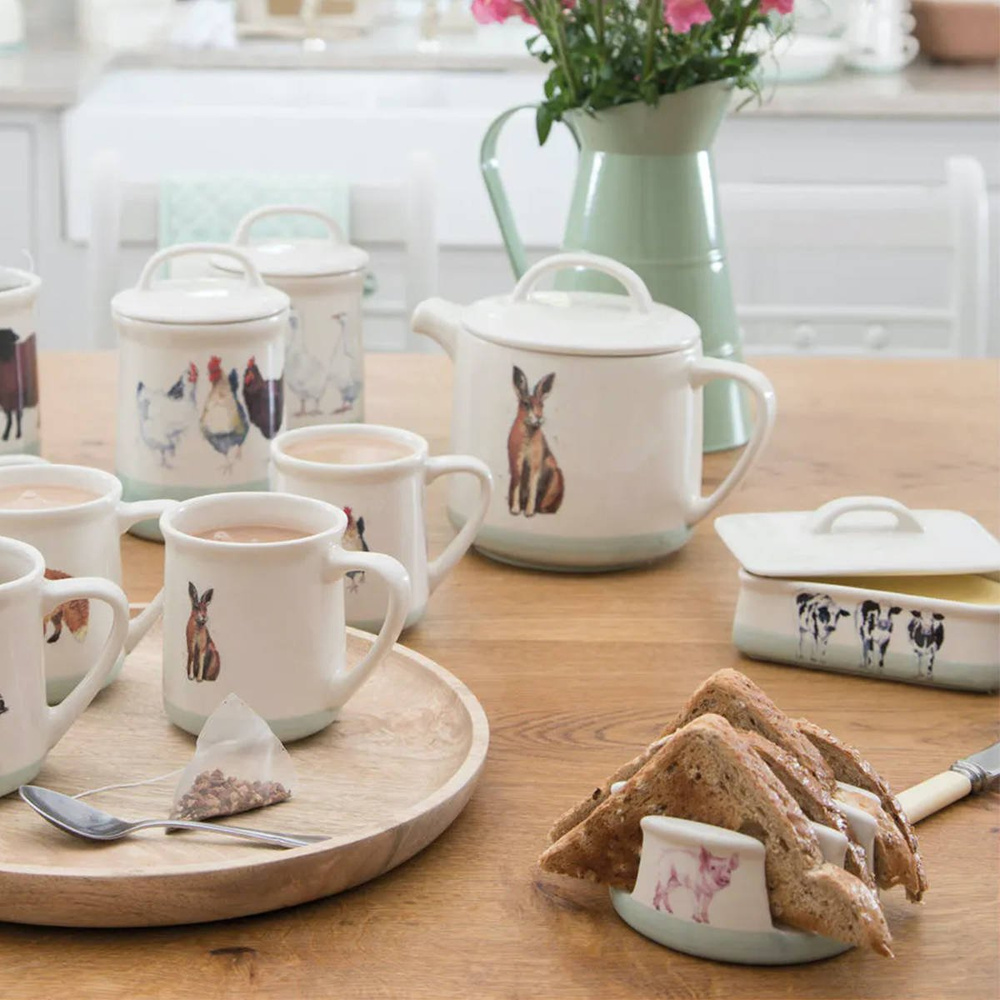 Pojemnik ceramiczny na kawę Apple Farm / Kitchen Craft Sklep