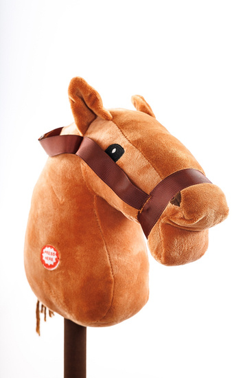 Hobby Horse A4 Koń na Kiju 68cm Maskotka dla Dzieci z Dźwiękiem Różne Wzory