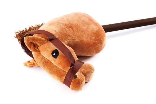 Hobby Horse A4 Koń na Kiju 68cm Maskotka dla Dzieci z Dźwiękiem Różne Wzory