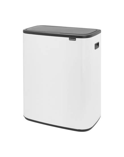 Kosz na śmieci Touch Bin Bo 2x30L biały 221408