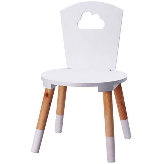 Krzesło krzesełko DZIECIĘCE dla dziecka dzieci białe