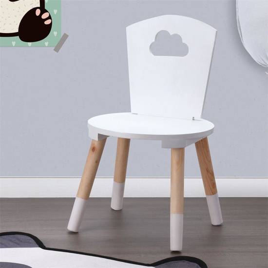 Krzesło krzesełko DZIECIĘCE dla dziecka dzieci białe