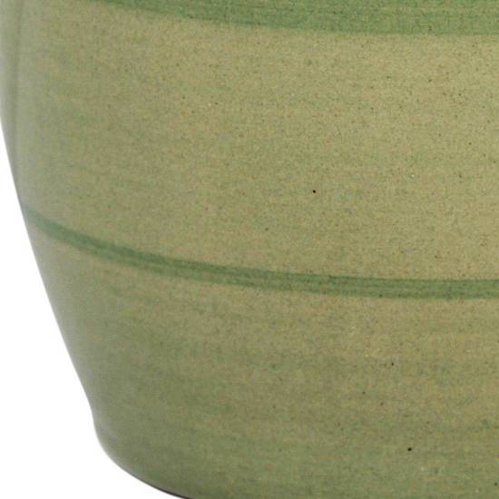 Kubek ceramiczny z uchem OIL GREEN do picia kawy herbaty 355 ml