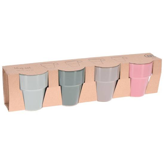 Kubek ceramiczny / zestaw kubków 180 ml NA PREZENT