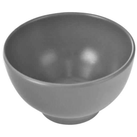 Miseczka ceramiczna miska na zupę płatki owsiankę surówkę przekąski salaterka szara ALFA 600 ml