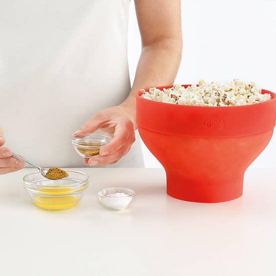 Naczynie NATIVE do domowego popcornu / Lekue