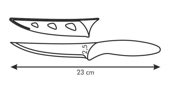 Nóż antyadhezyjny uniwersalny PRESTO TONE 12cm Tescoma