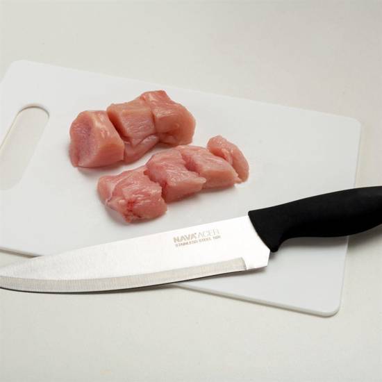 Nóż kuchenny stalowy SZEFA KUCHNI duży uniwersalny ACER 32 cm