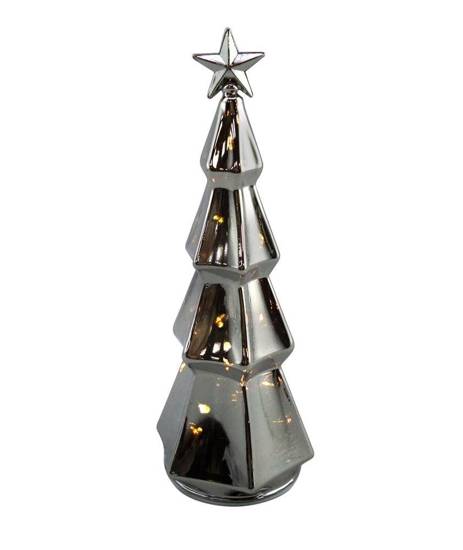 Ozdoba Świąteczna Dekoracja Bożonarodzeniowa LED Lampki Choinka na Baterie Mondex