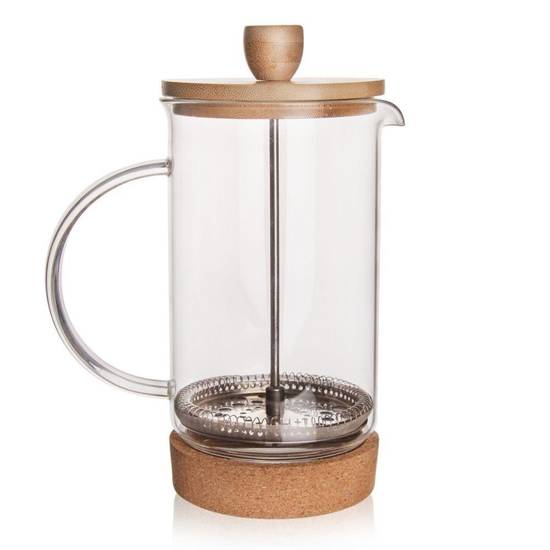 Zaparzacz imbryk DZBANEK szklany z tłokiem do kawy herbaty ziół 0,4L