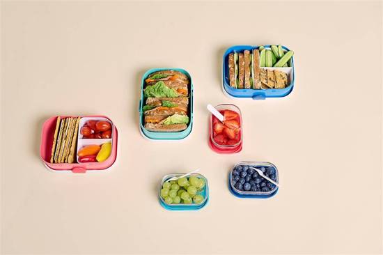 Zestaw Bidon i Lunchbox na Żywność Napój Butelka i Śniadaniówka Lunch box